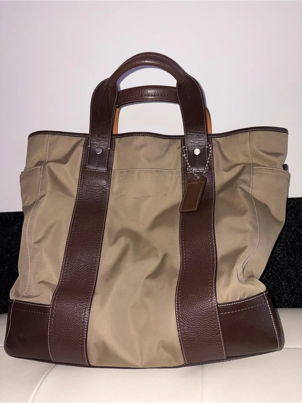 Coach duffel khaki